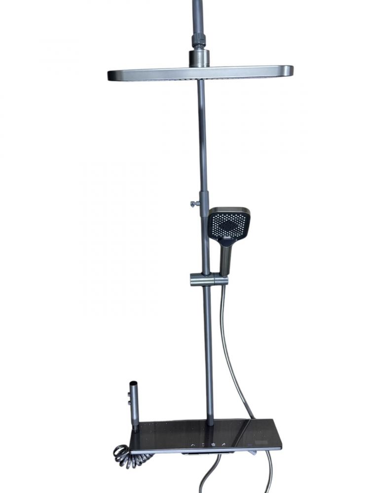 Coloana de dus completa, panou de comanda mare - 46cm, autonoma, joc de lumini Night Stars, afisare temperatura apa, nu necesita conectarea la o sursa de energie, AVI-4831 [4]
