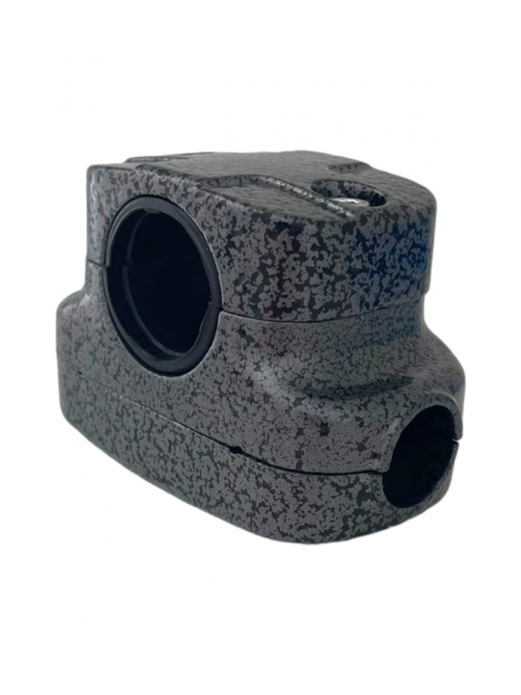 Conector cruce 28mm, sistem fixare imbinare manere coarne motocoasa cu finisaj premium, AVI-4015 [3]