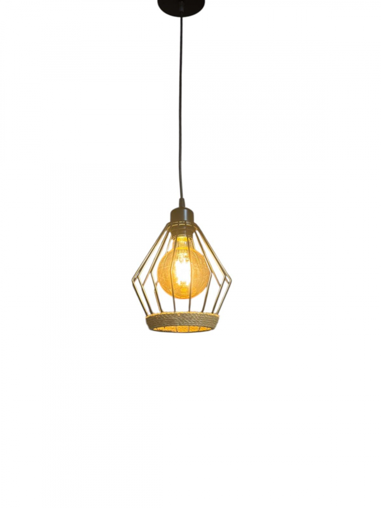 Corp de iluminat E27 tip pendul Ø corp pendul 18cm, metal, bec 4808 inclus, AVI-4811 [6]