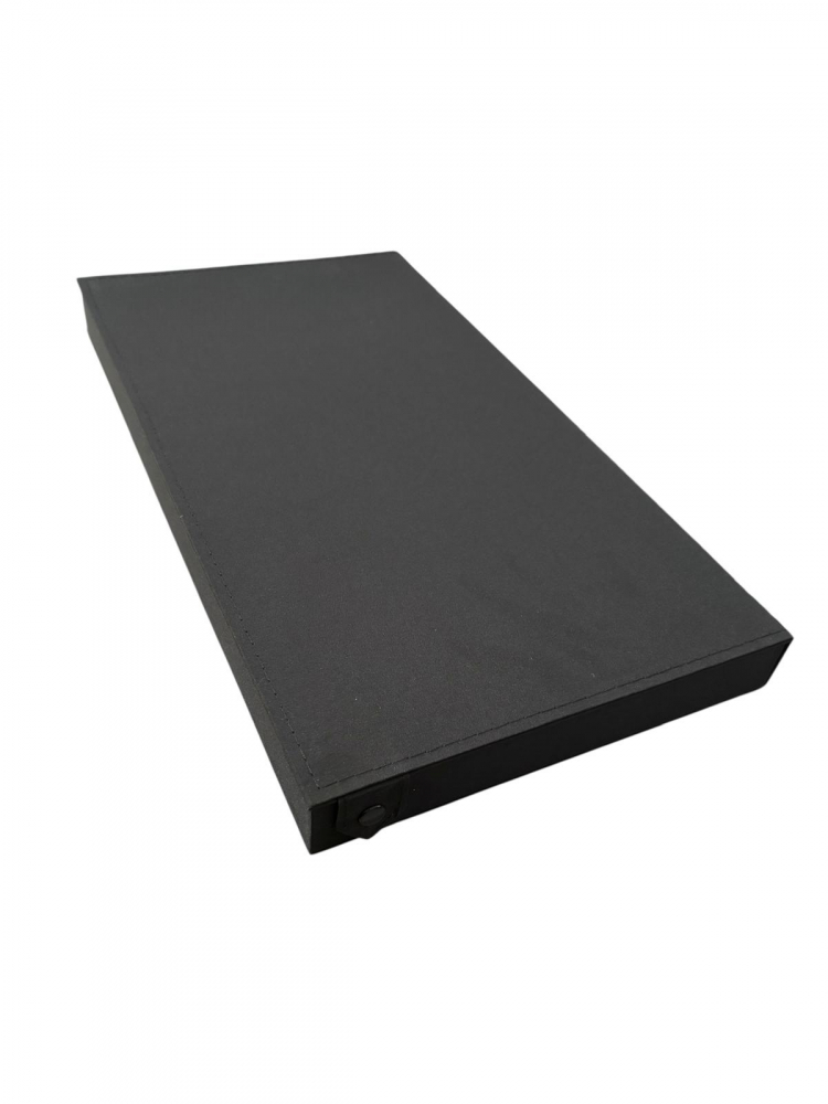 Cutie pentru depozitare și expunere ochelari, 15 compartimente material satinat, 47.5x25.5x4 cm, negru, AVI-3726 [3]
