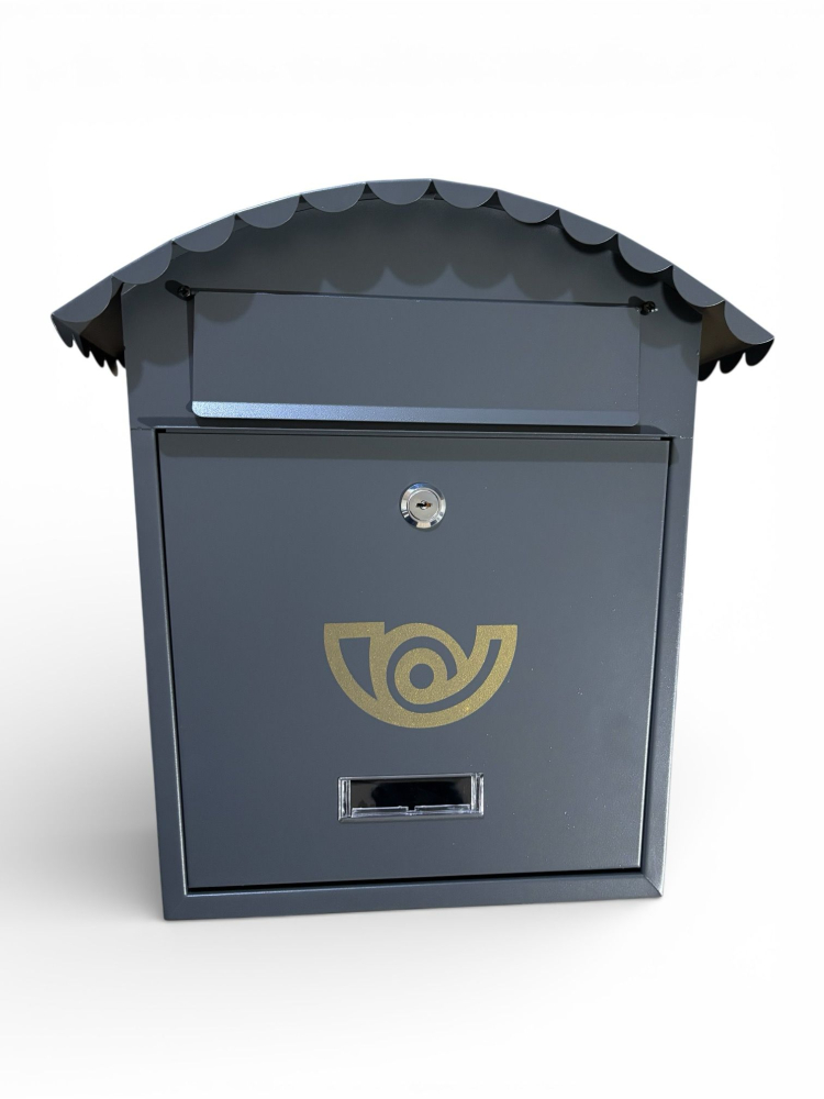 Cutie poștală, AVI®, 36.5 x 36.5 x 10.5 cm, gri, 2 kg, pentru exterior, AVI-5205 [3]