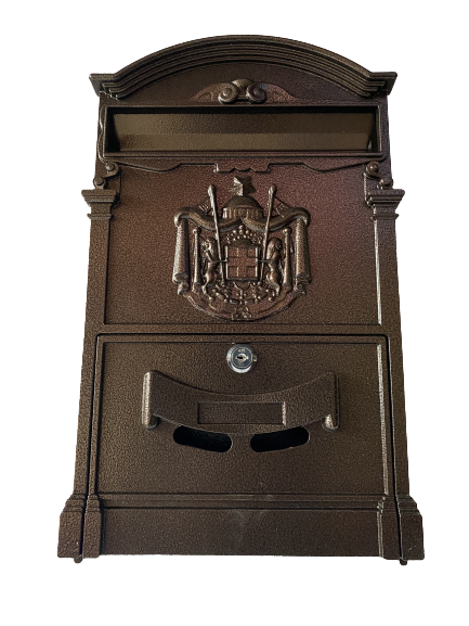 Cutie postala exterioara Bronz antichizat 410 x 260 x 90 mm [5]