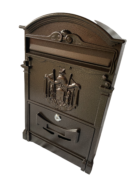 Cutie postala exterioara Bronz antichizat 410 x 260 x 90 mm [4]