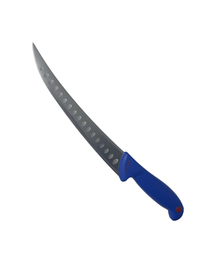Cutit cu caneluri lama 23cm, albastru, TS-31351 [1]