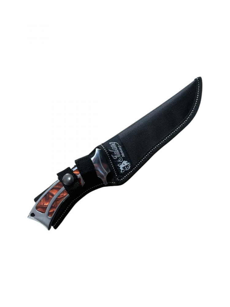 Cutit de vanatoare lama 16cm, total 28cm, 300gr, full tang, maner metalic, SA11, AVI-4250 [3]