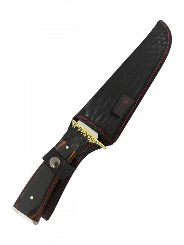 Cuțit de vânătoare și drumeție G35, lamă 17 cm, total 30 cm, grosime lamă 3,5 mm, 300 g, AVI-5017 [2]