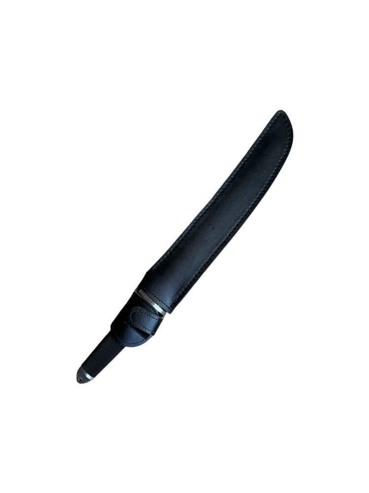 Cutit in stil japonez, teaca piele, lama 21cm, AVI-4193 [2]