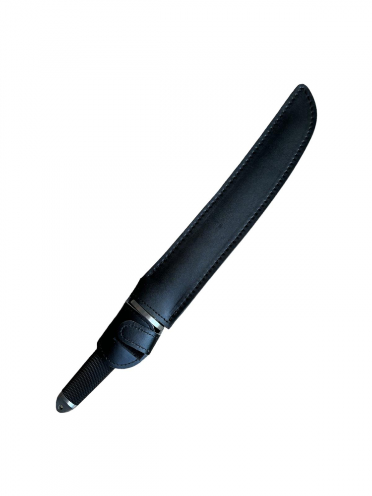 Cutit in stil japonez, teaca piele, lama 28cm, AVI-4192 [2]