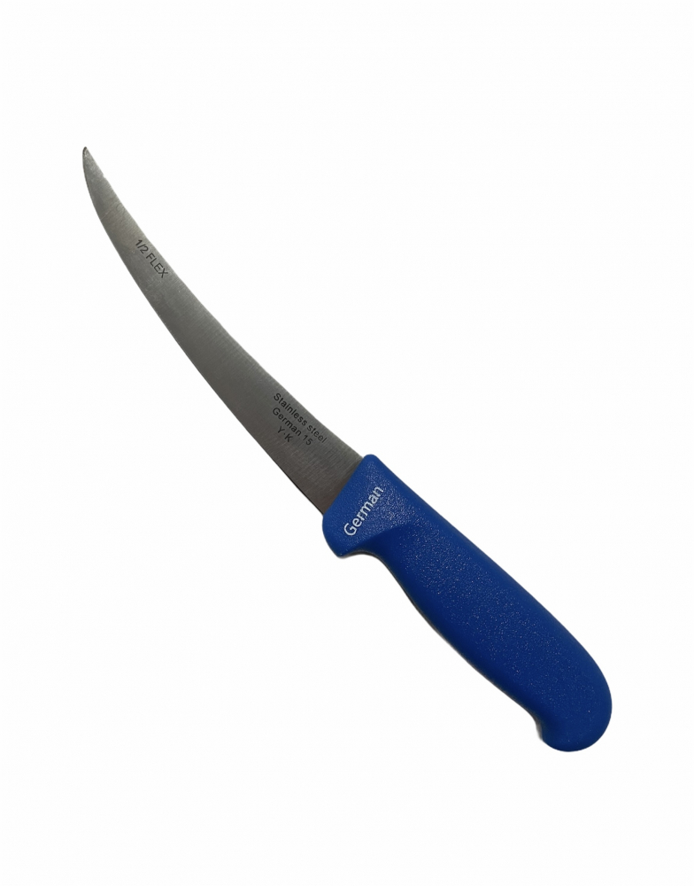 Cutit macelar lama curbata 15cm, albastru, TS-27721 [2]