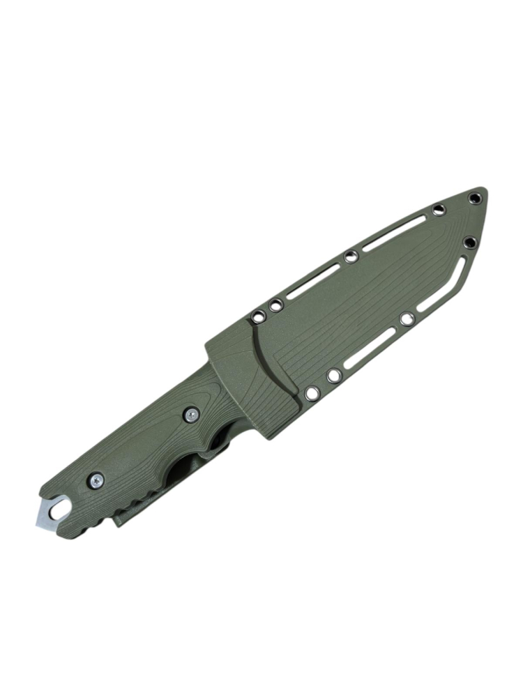 Cuțit tactic AVI®, lamă 12.5 cm, lungime totală 25.5 cm, grosime lamă 4 mm, 190 g, cu teacă rigidă, AVI-5176 [2]
