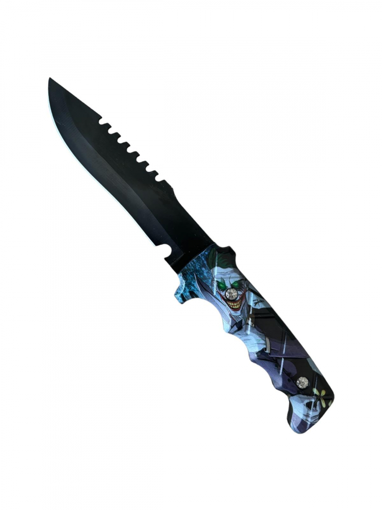 Cutit tactic lama 12cm, de supravietuire, teaca textil, AVI-4181 [1]