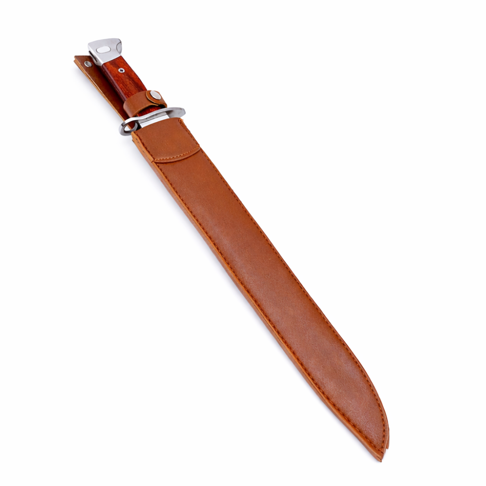 Cuțit tip baionetă, AVI®, lamă 31 cm, lungime totală 43 cm, inscripționat AK47-CCCP, cu teacă piele sintetică inclusă, AVI-2133 [2]