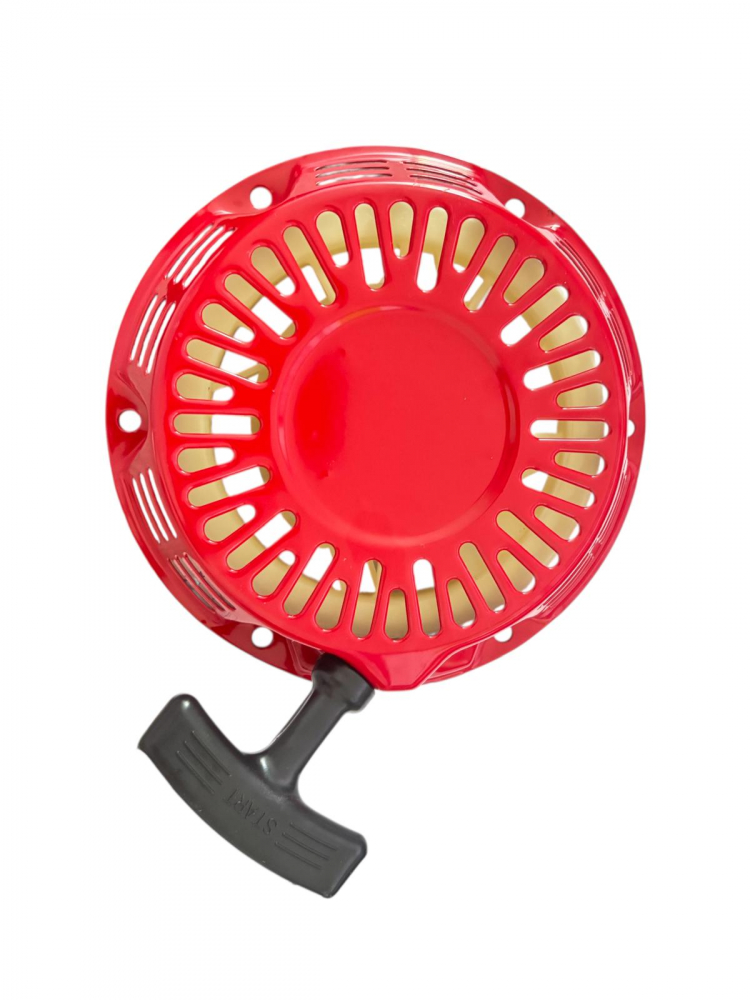 Demaror manual Ø175 mm, 6 găuri prindere – compatibil motor 168F, 170F, GX160, GX200, generator, motocultor, AVI-4945 [2]