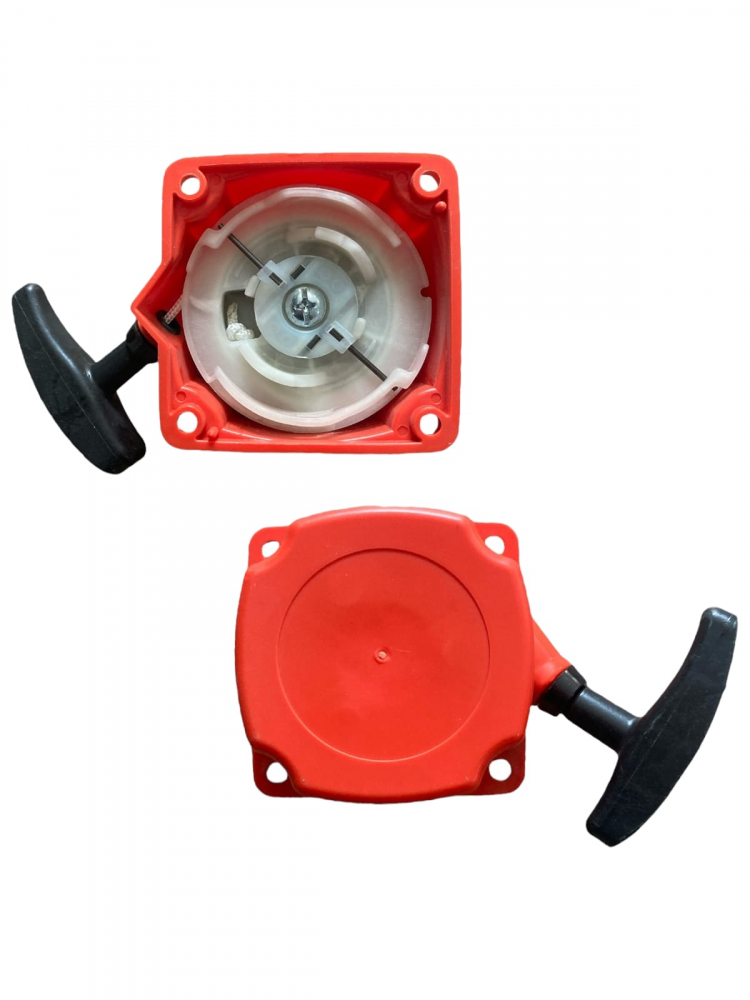 Demaror motocoasa cu doua sarme varianta premium, rosu, AVI-3258 [2]