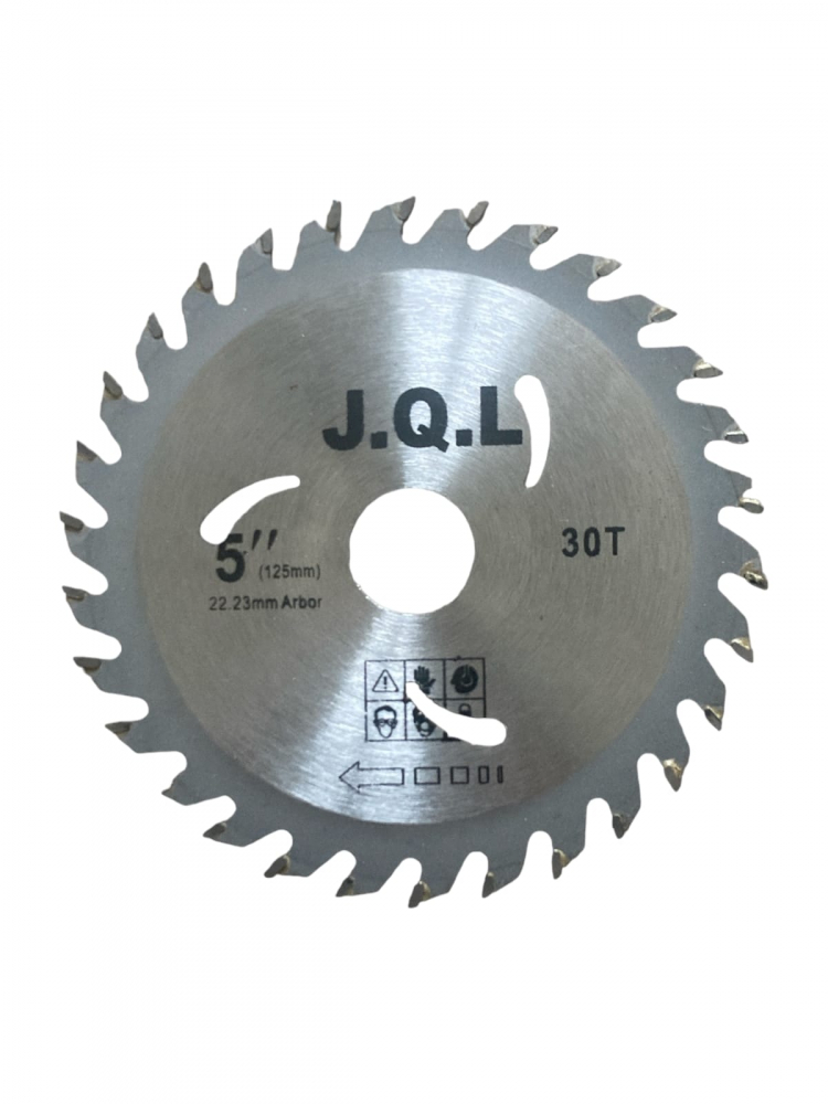 Disc 125mm pentru taiat lemn, 30T, pentru polizor unghiular, AVI-644 [1]