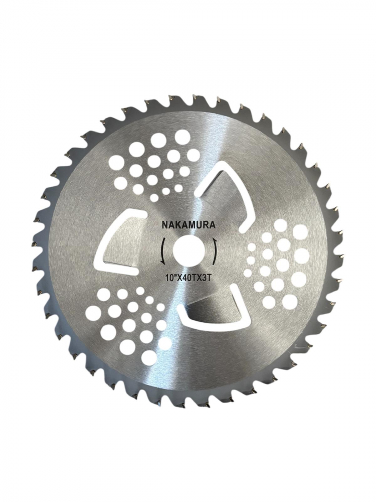 Disc 255mm, drept, cu aripioare distantatoare, 40 dinti vidia, pentru motocoasa, 1.2mm grosime, AVI-2521 [1]