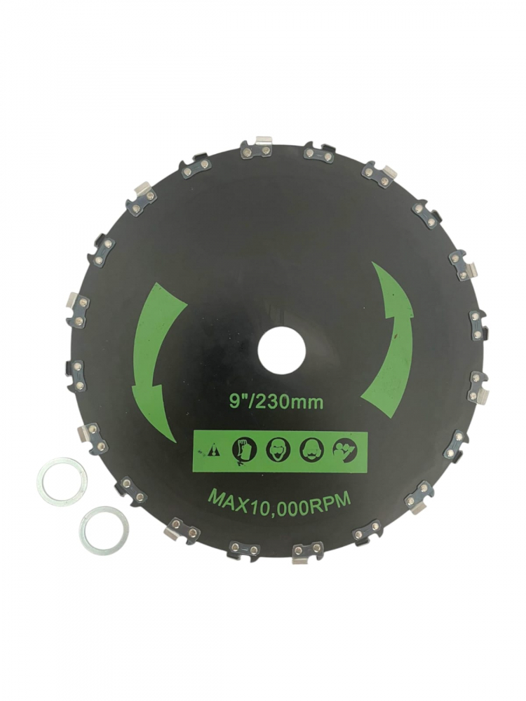 Disc pentru motocoasa cu 20 dinti tip lant de drujba, 230mm, AVI-2948 [1]