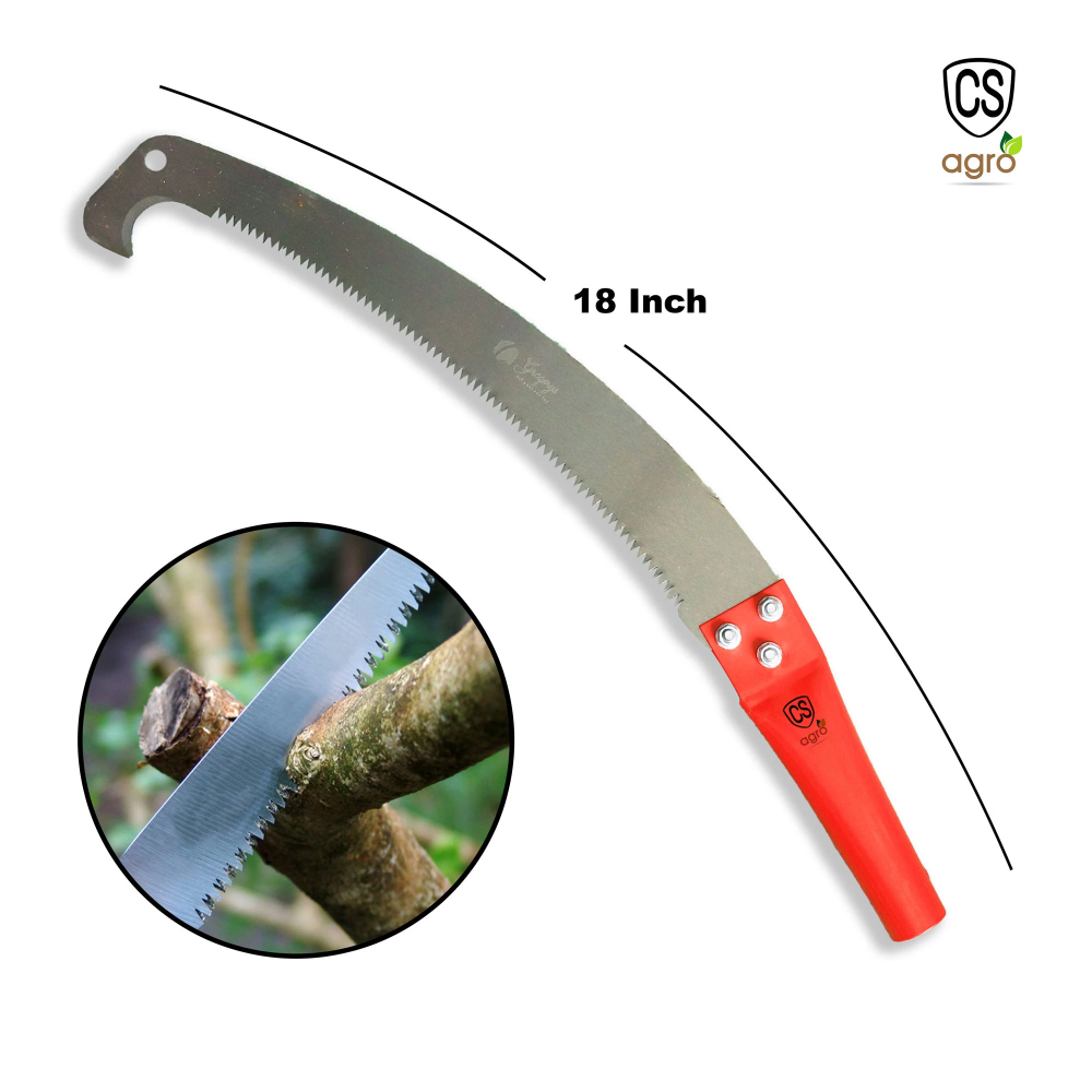 Fierastrau crengi, gradina, maner cu gaura pentru prelungitor, AVI-2456 [4]