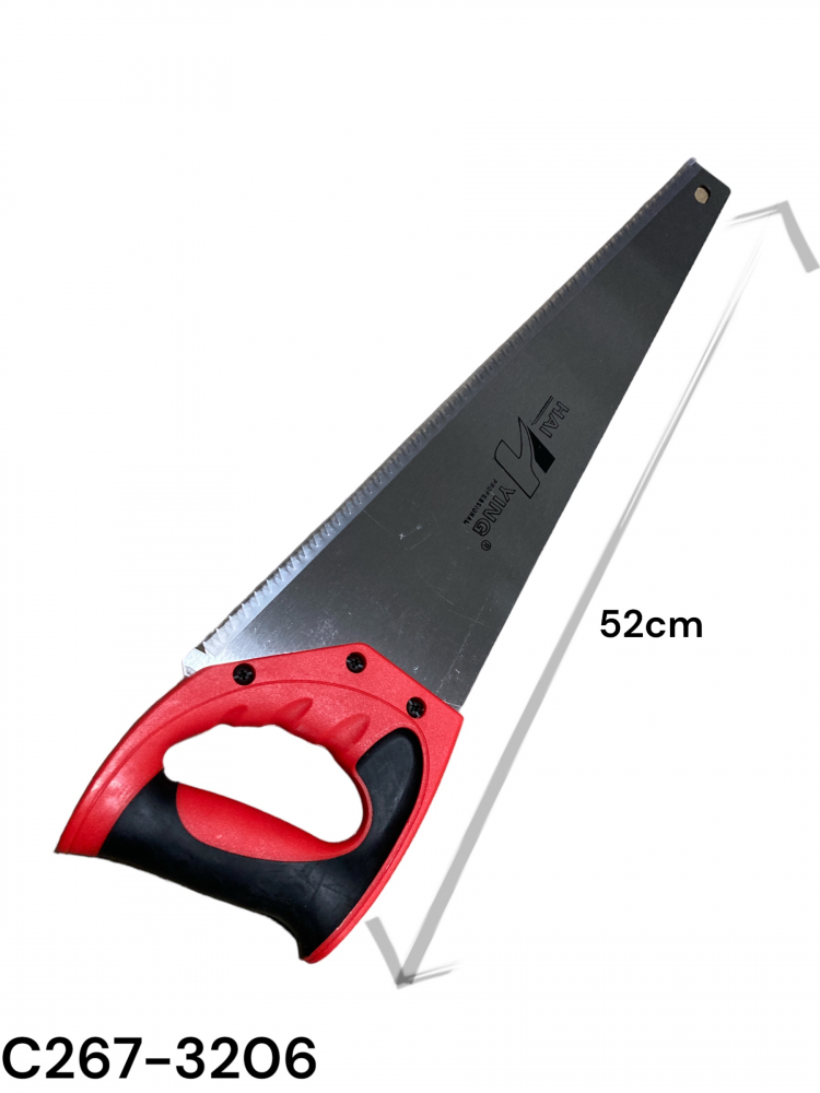 Fierastrau lemn cu lama 45cm, total 52cm, maner plastic, AVI-3206 [2]