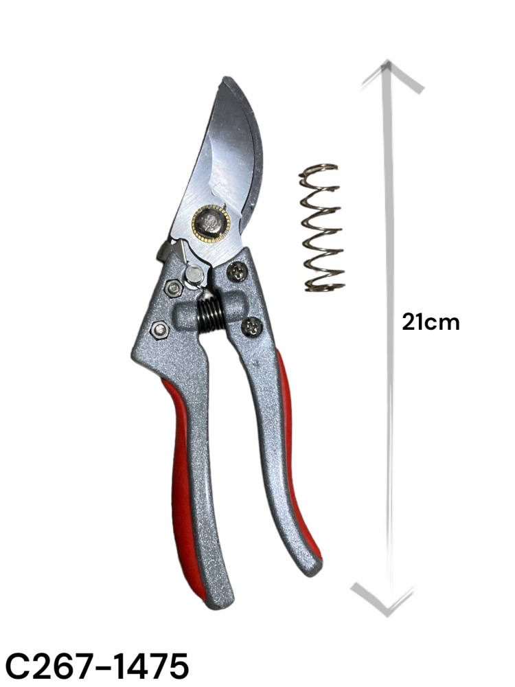 Foarfece de gradina, 21cm, pentru curatat vita de vie, pomii, AVI-1475 [2]