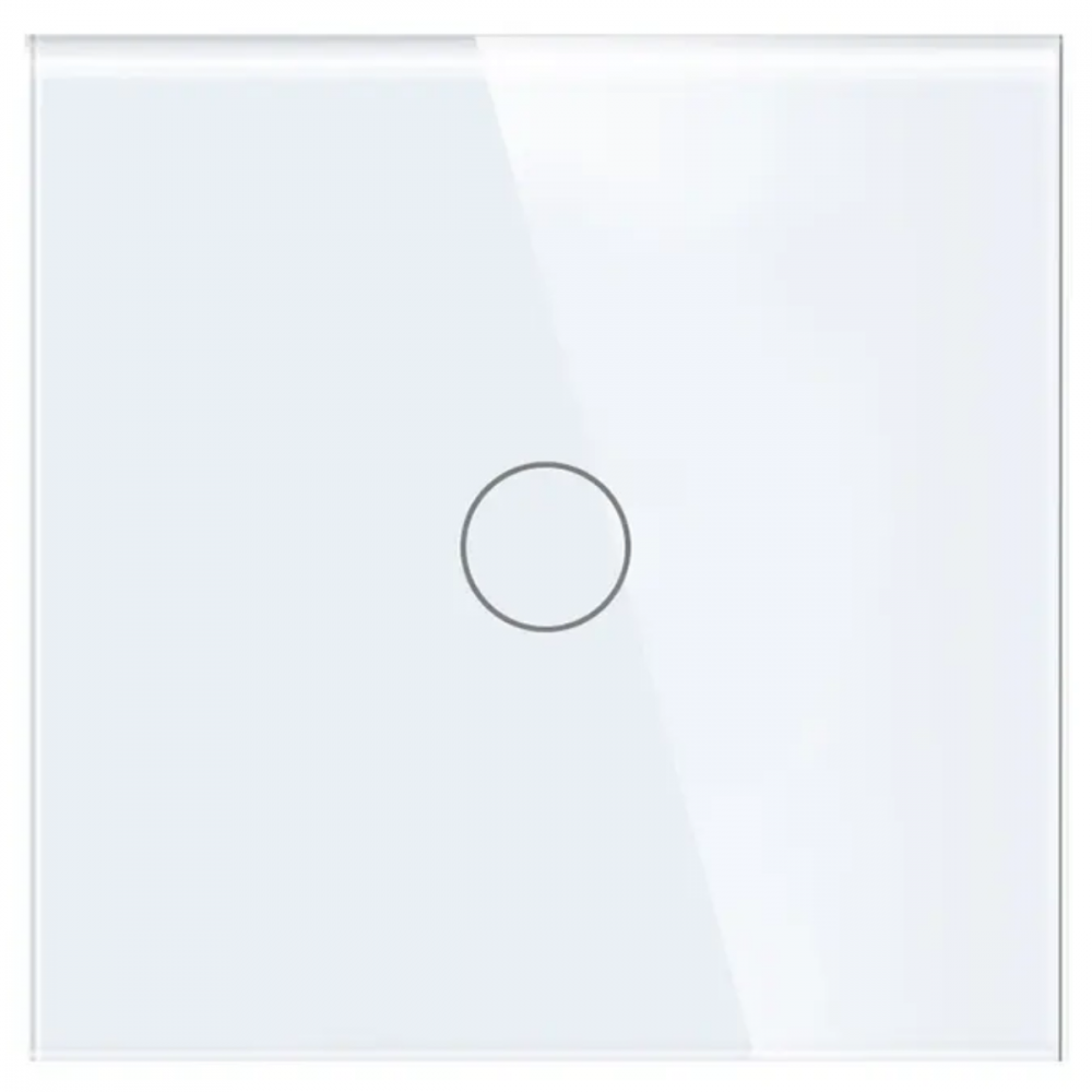 Intrerupator smart cu touch, Wi-Fi, Bluetooth, Control vocal, Smart Life / Tuya APP, 1 Canal, Alb [12]