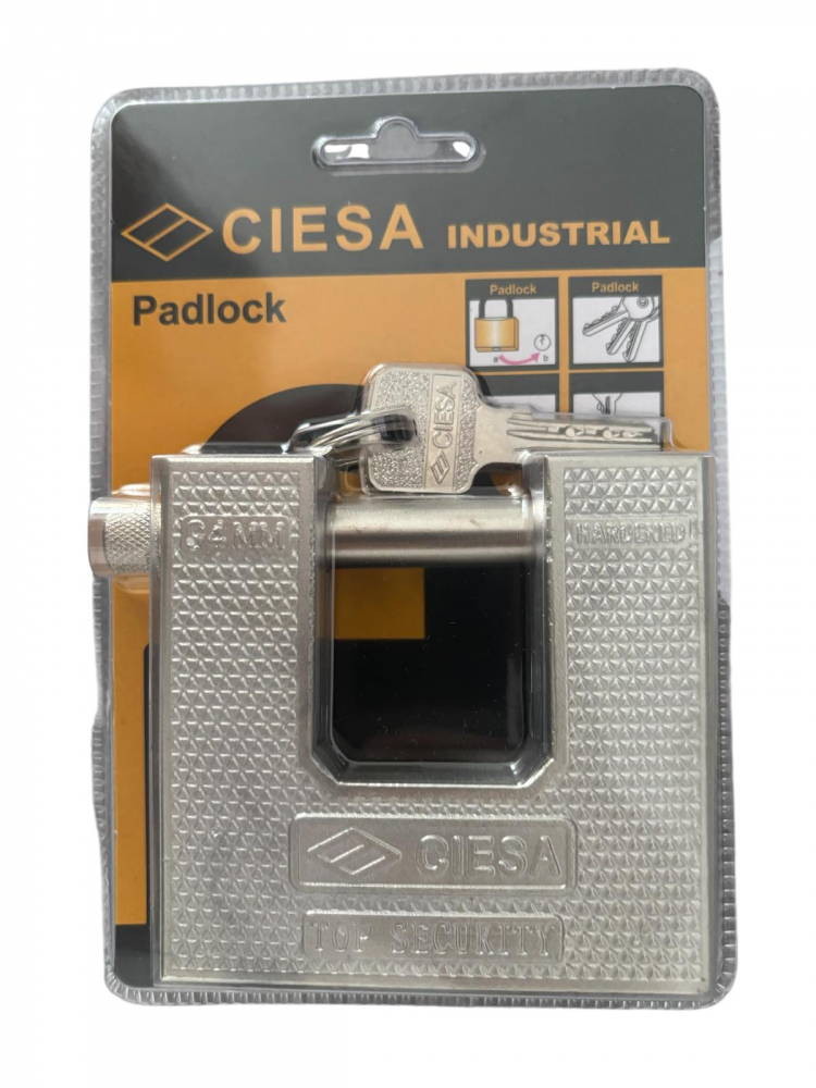 Lacat cu bolt Ciesa 94 mm, bolt Ø13 mm, 4 chei tip amprenta, 1.000 grame, AVI-4934 [3]