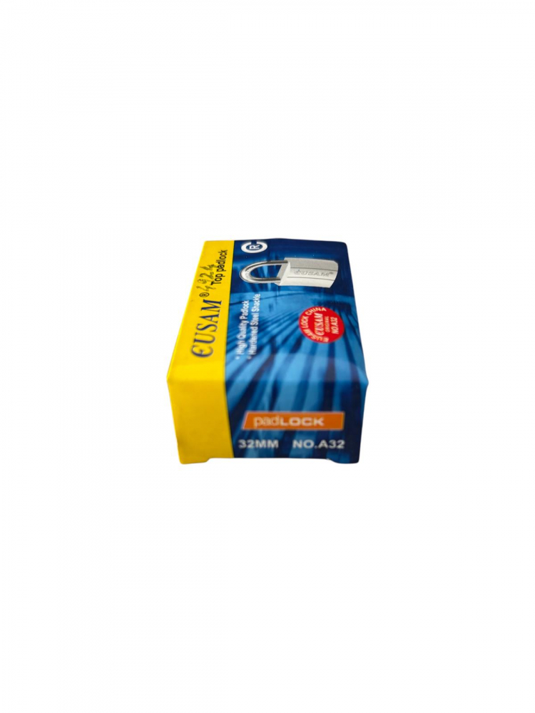 Lacăt metalic Eusam 32 mm, 3 chei semilună, 100 grame, compact și rezistent, AVI-4924 [3]
