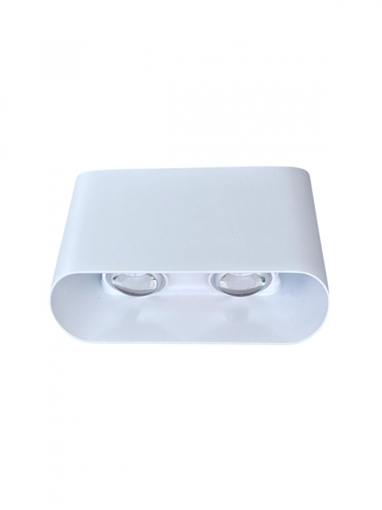 Lampa de fatada cu 4 LED - lumina sus si jos, 4W, lumina 4000K, alba AVI-4829 [2]