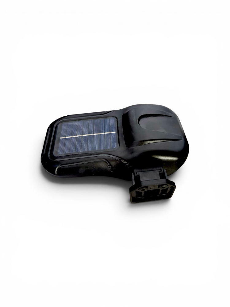 Lampă de fațadă solară, AVI®, 19.5 × 10 cm, încărcare solară sau USB-C, lumina rece, senzor de mișcare, lumină rece, moduri multiple de funcționare, AVI-5434 [2]