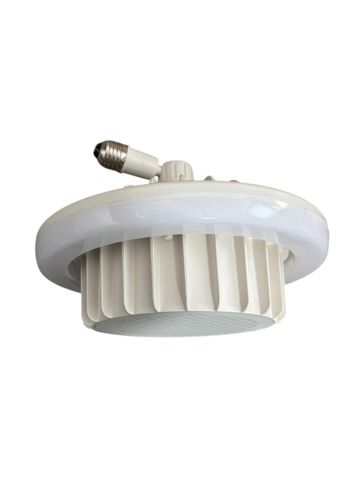 Lampa LED 20W, E27, cu incalzire, radiator 600W, telecomanda control, lumina rece, calda si neutra, Ø24.5cm, alba, AVI-4823 [4]