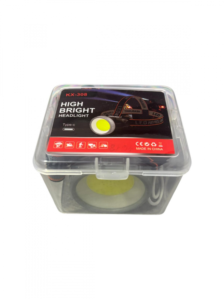 Lanterna de cap COB, acumulator, KX-308, AVI-4618 [3]