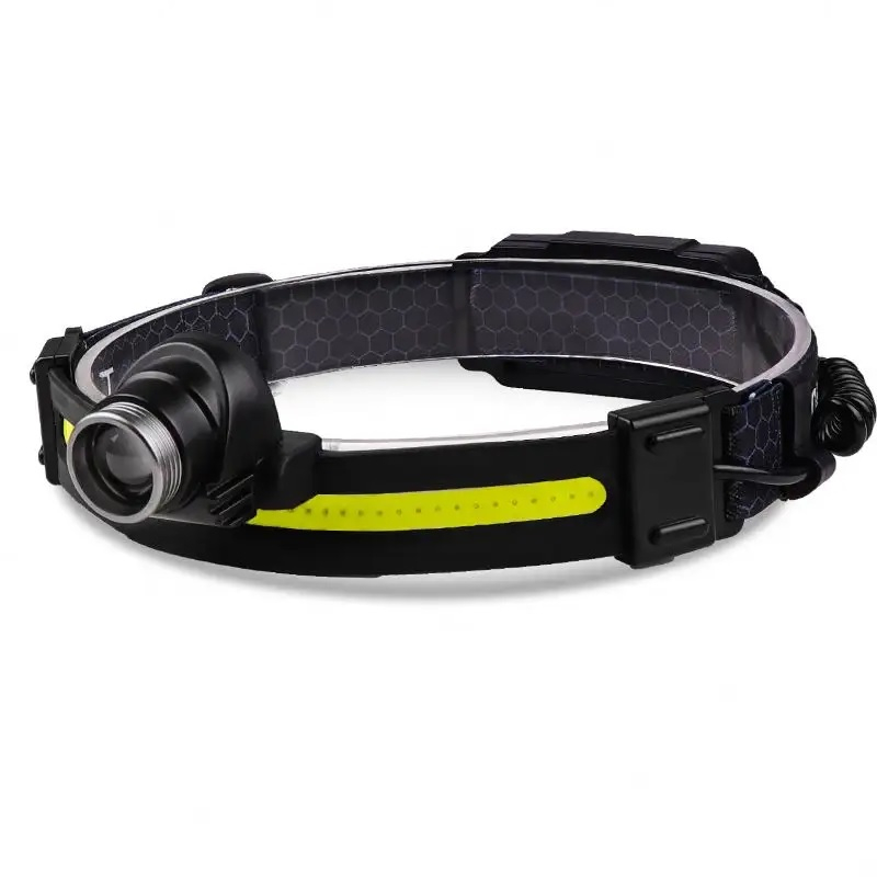 Lanterna de cap cu senzor comenzi fara atingere, banda LED si iluminare fata - spate, diferite moduri, AVI-3547 [8]