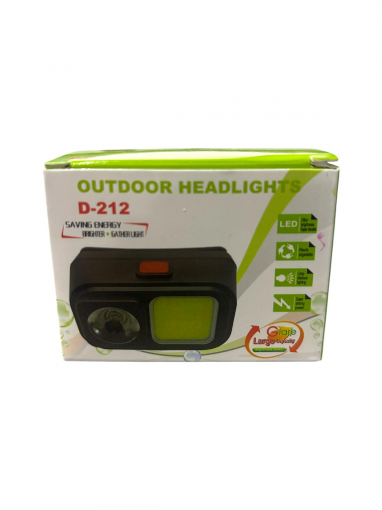 Lanterna de cap LED + COB, acumulator 14500, D212, AVI-4612 [2]
