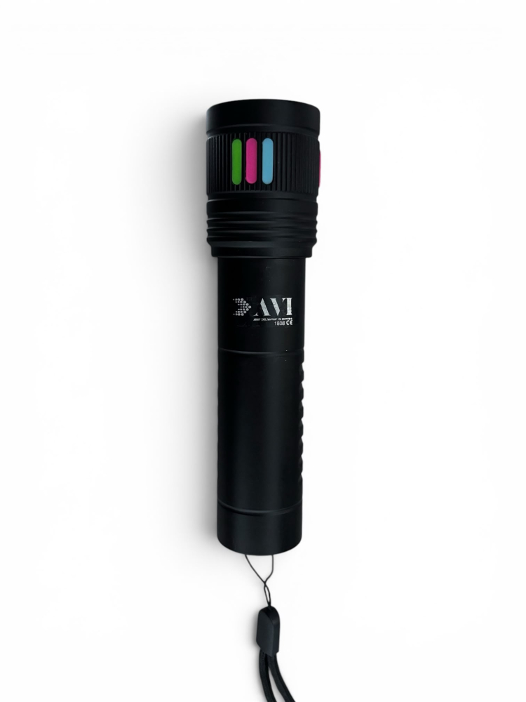 Lanternă de mână LED, AVI®, 15W + COB, acumulator reîncărcabil USB-C, metalică, 14 cm, 135 g, AVI-5419 [5]