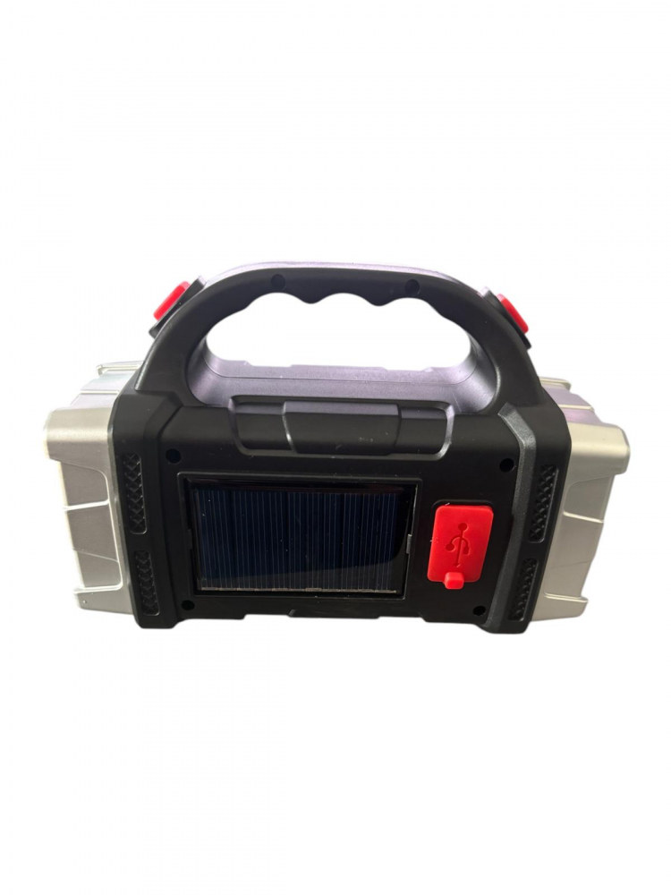 Lanterna LED cu iluminare pe ambele capete, acumulator, 2xCOB, incarcare solara, iesire USB incarcare telefon, HB 2678-2, AVI-4629 [3]