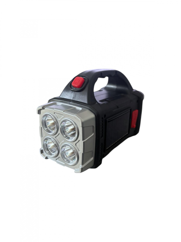 Lanterna LED cu iluminare pe ambele capete, acumulator, 2xCOB, incarcare solara, iesire USB incarcare telefon, HB 2678-2, AVI-4629 [4]