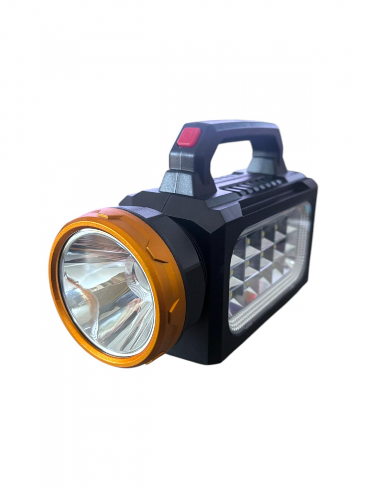 Lanterna LED de mana 22.5 x 15cm, 15 x COB (45 LED), incarcare solara, iesire USB incarcare telefon, NY 9801D, AVI-4628 [1]