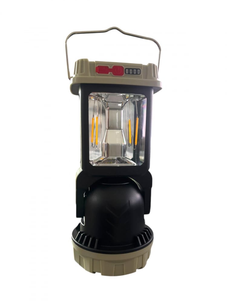 Lanterna LED si felinar LED 2 in 1, pivotanta 180 grade pentru functie proiector, incarcare solara, 22.5 x 10 x 7.5 cm, HW 1277-W, AVI-4626 [3]