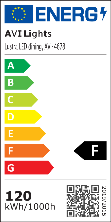 Lustra LED suspendata 100cm, dining, schelet auriu, lumina rece, calda si neutra, AVI-4678 [6]
