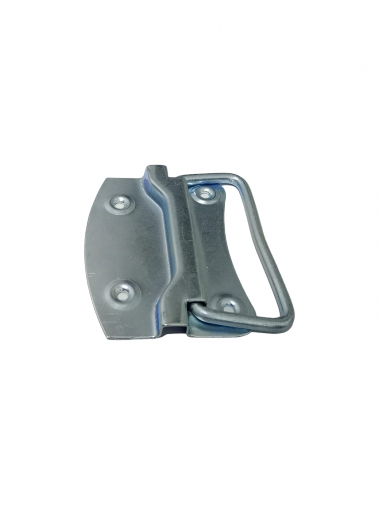 Maner pentru stupi 4", 10x7cm, AVI-2631, argintiu [2]