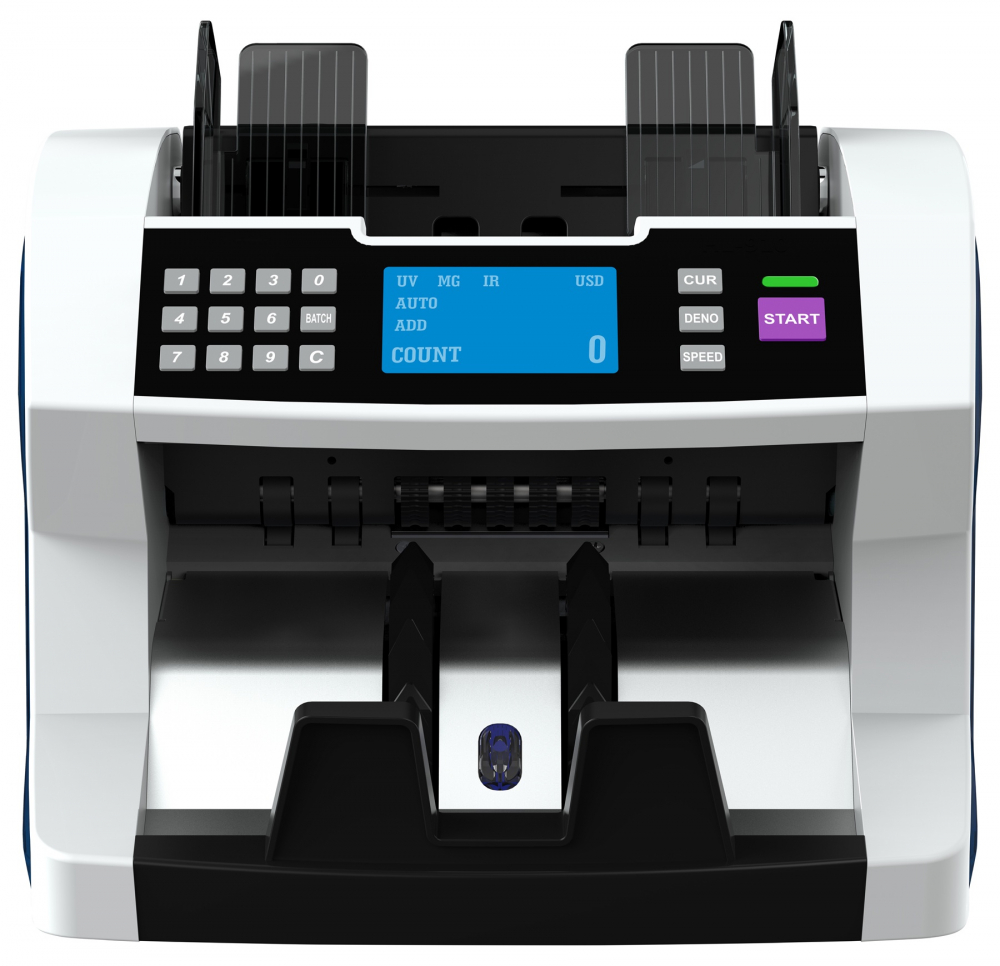 Masina de numarat bani cu feeder orizontal, viteza reglabila 1000, 1500, 1800 buc / min, AVI-950 [2]