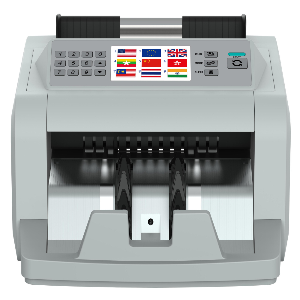 Masina de numarat bani valorica pentru RON, EUR, USD, GBP, HUF, BGN, cu doi senzori imagine CIS, AVI-7S [5]