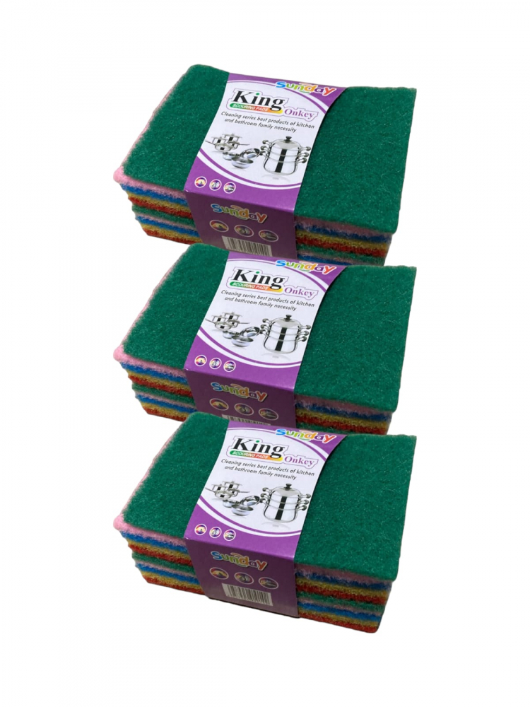 Pachet 3 seturi x 10 buc lavete aspre 15 x 10 x 0.8cm, AVI-3860 [1]