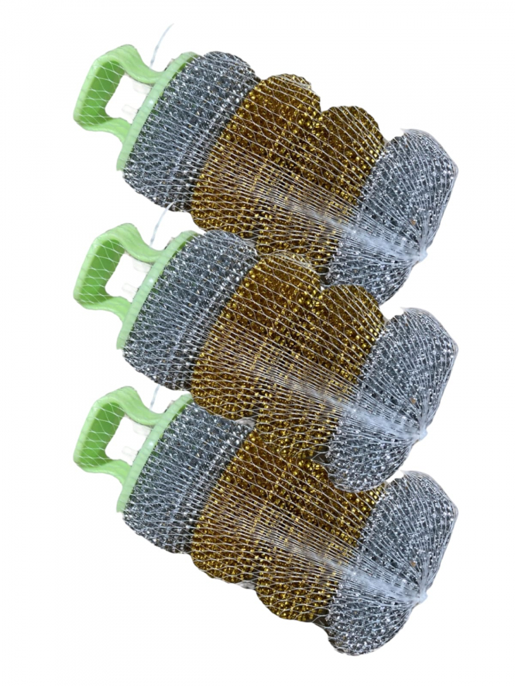 Pachet 3 seturi x 4 spalatoare din metal cu maner, AVI-3935 [1]