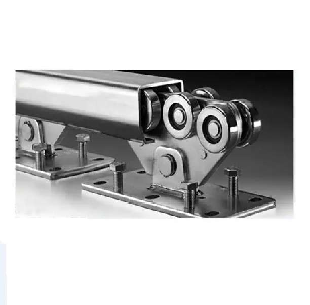 Pachet complet poartă autoportantă automatizata 1.000-1.200 kg cu motor DCK-166E - 550W, telecomenzi, fotocelule și lampă de avertizare AVI-3634-3805 [13]