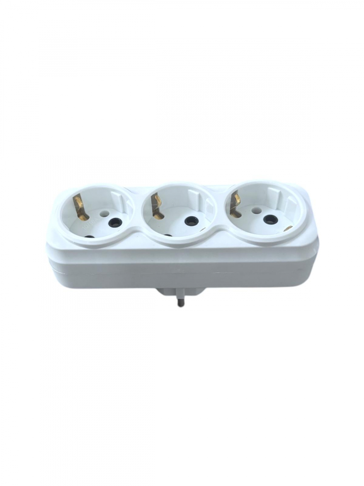 Pachet priza inteligenta 16A, monitorizare consum energie si programare prin aplicatia Tuya - Smartlife, compatibila Alexa si Google Assistant si triplu stecher 4635 cu 3 prize AVI-4486 [5]