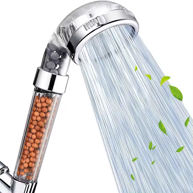 Para cap de dus cu filtrare apa cu granule minerale, 3 moduri de curgere, AVI-4127 [2]