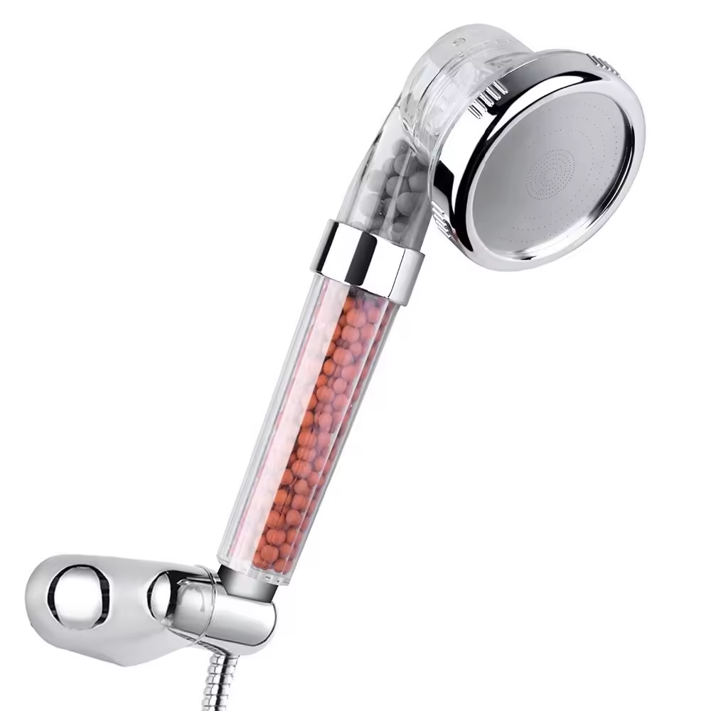 Para cap de dus cu filtrare apa cu granule minerale, 3 moduri de curgere, AVI-4127 [5]