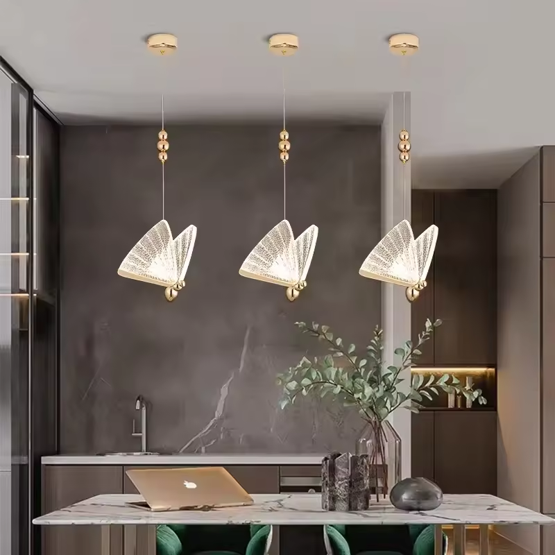 Pendul LED model fluture, aripi 22 x 20 x 17 cm, AVI-4391 [2]