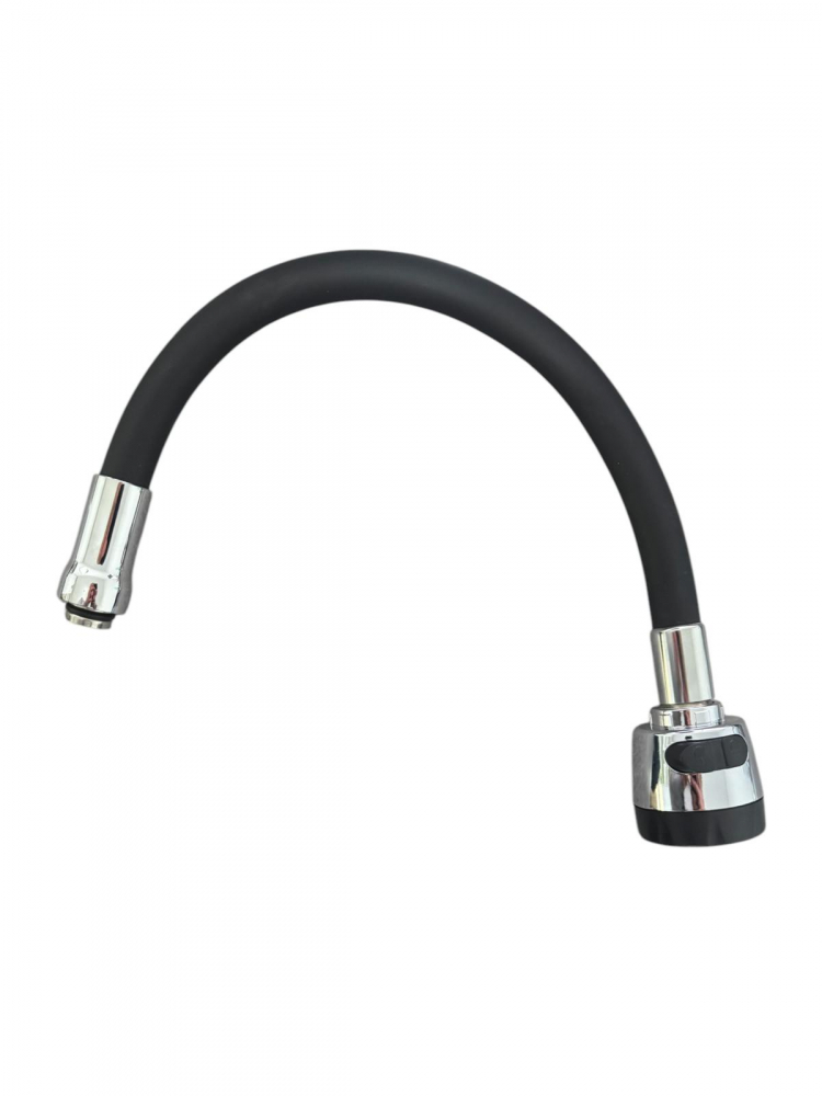 Pipa flexibila bucatarie, perlator cu doua functii, lungime 48cm, negru, AVI-3342N [2]